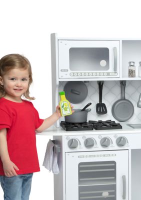 Melissa Doug Wooden Chef S Pretend Play Toy Kitchen With Ice