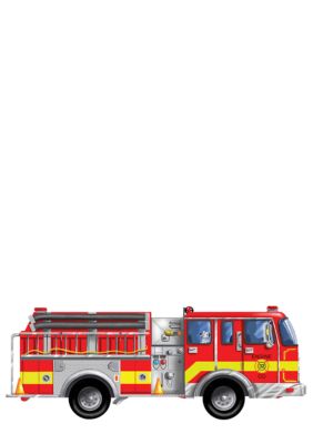 Melissa Doug Giant Fire Truck 24 Piece Floor Puzzle Online