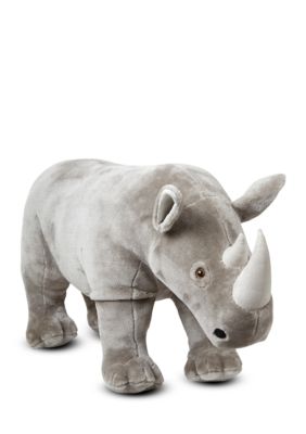 large plush rhino