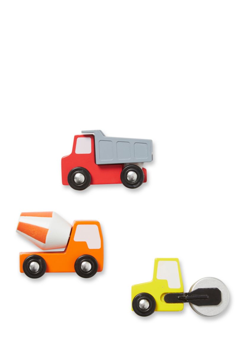 Round the Site Construction Truck Rug