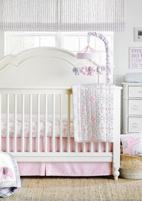 Wendy Bellissimo Infant Girls Elodie 4 Piece Crib Bedding Set Belk