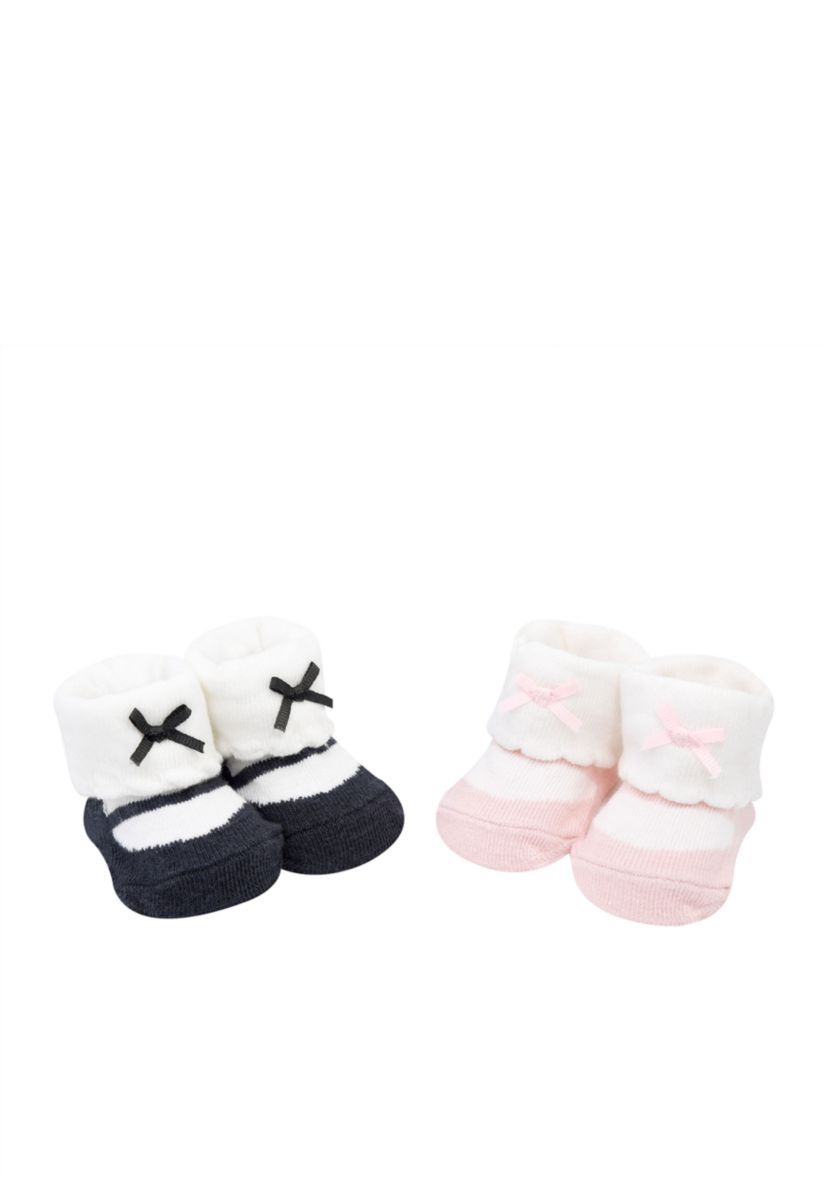 Girls Infant Knit Booties