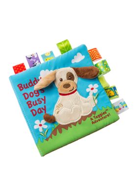 Mary Meyer Kids Taggies Buddy Dog Soft Storybook Toy
