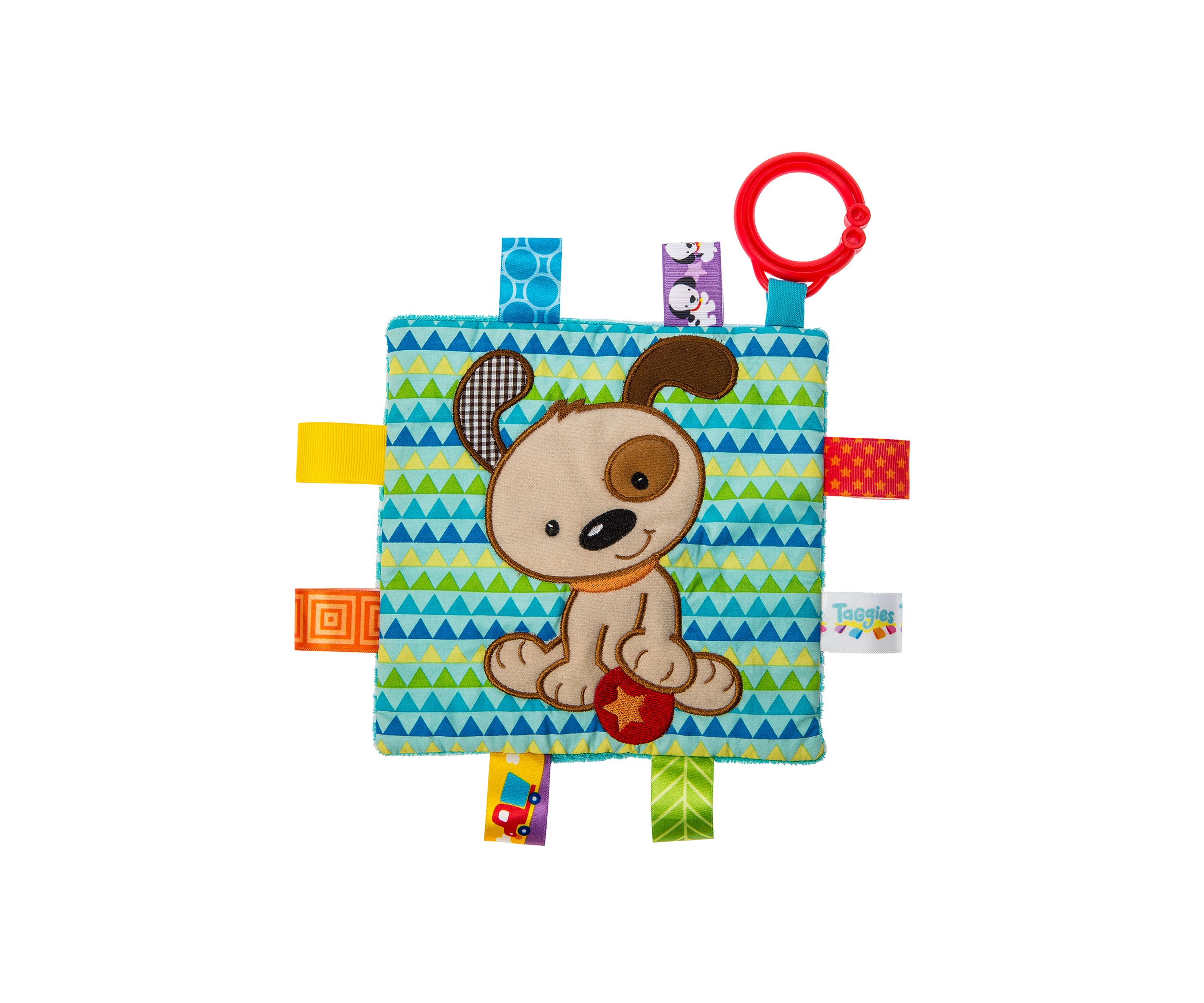 Crinkle Me Puppy Tag Toy