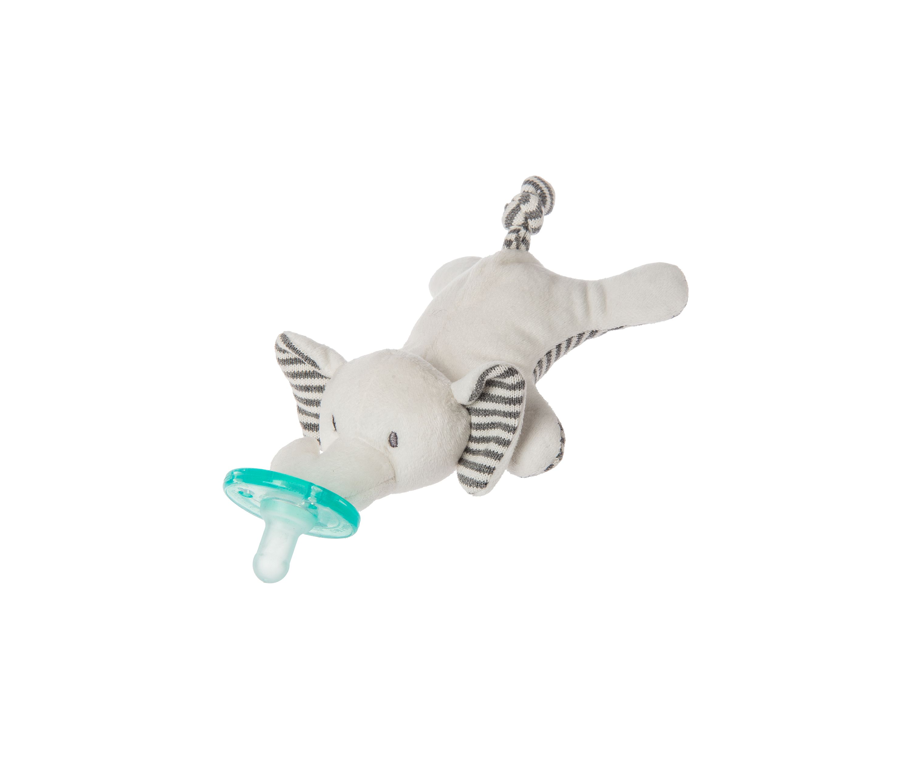 Elephant WubbaNub Pacifier Toy