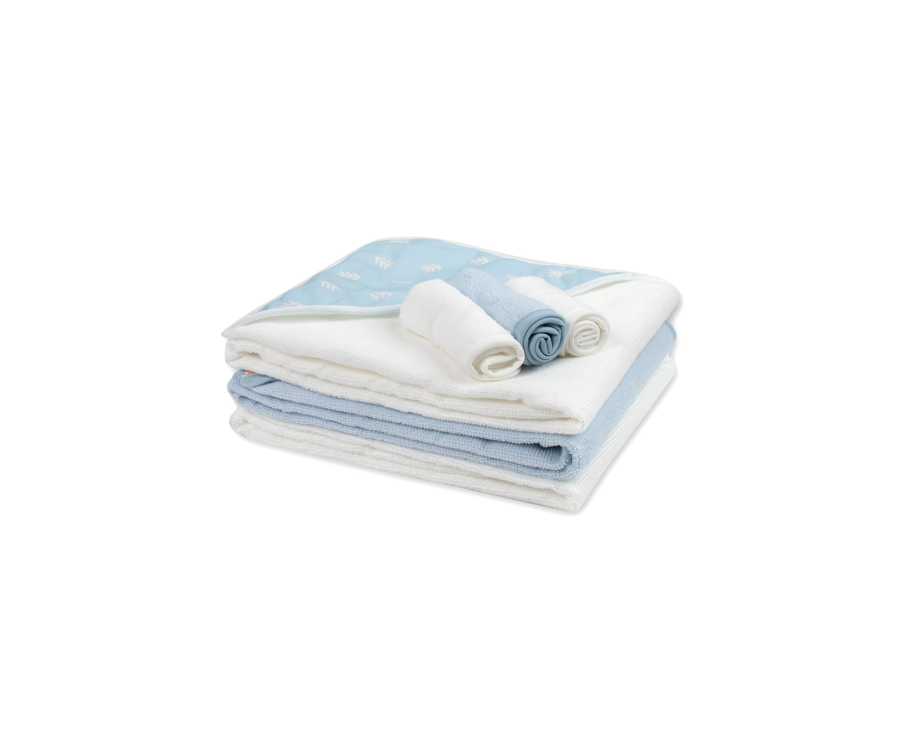 Baby Blue 6 Piece Bath Set