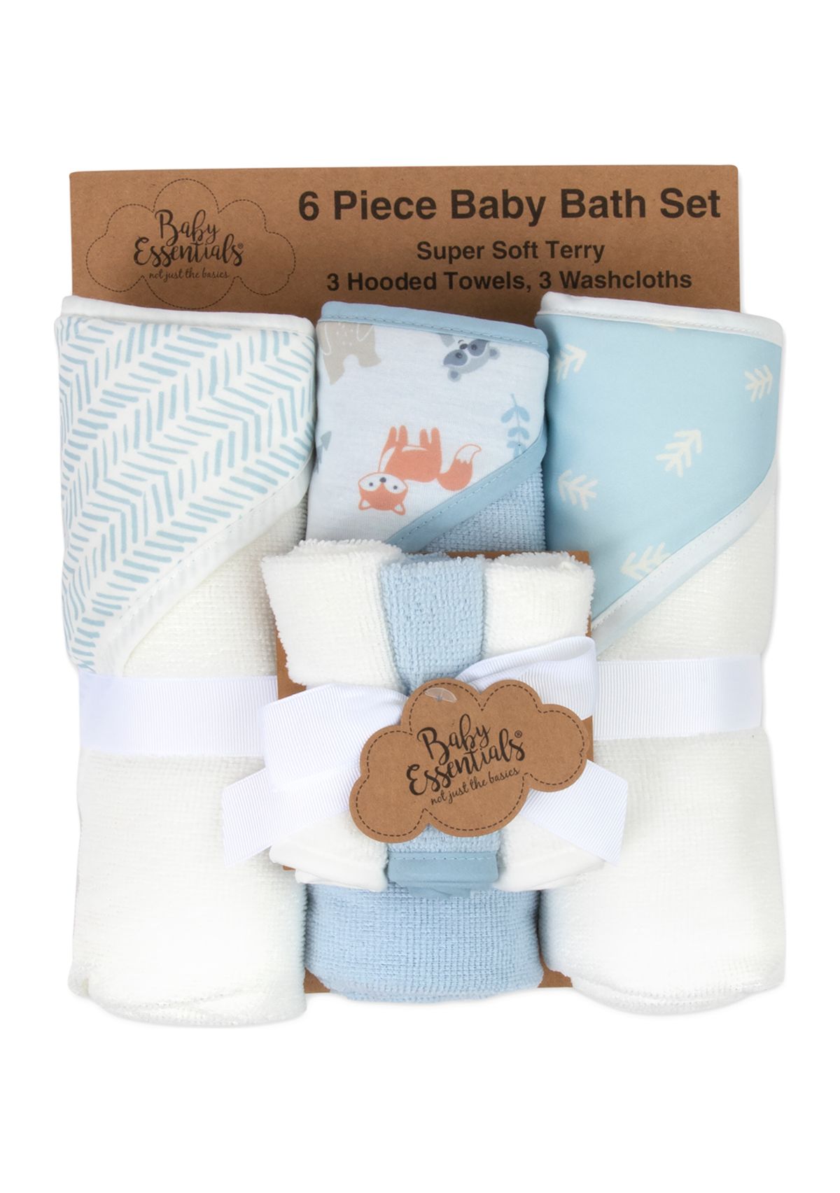 Baby Blue 6 Piece Bath Set