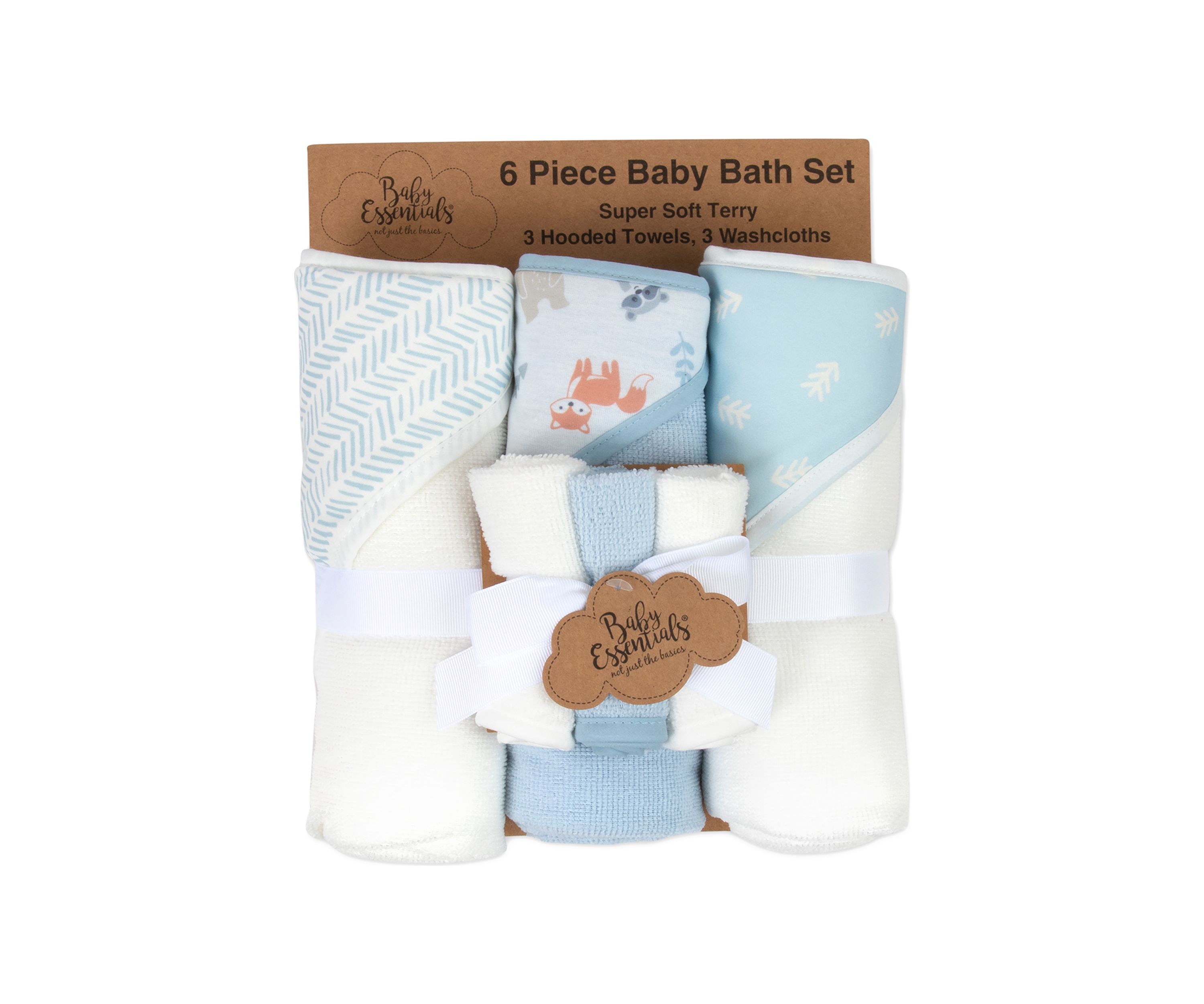 Baby Blue 6 Piece Bath Set