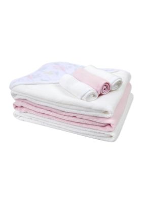 Jessy Home 4 Pack Dark Purple Stripe Large Bath Towels Set Oversized Bath Sheet Soft Towel Set, Size: 4 Pack Bath Towel