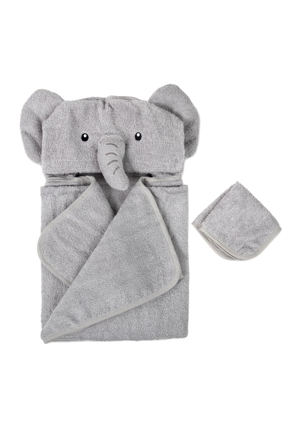 Elephant Hooded Bath Towel Set