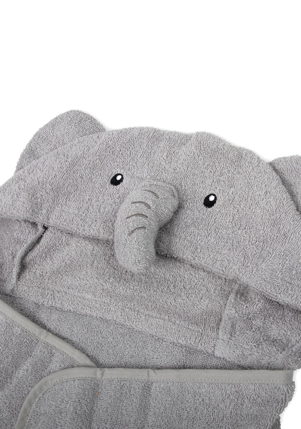 Elephant Hooded Bath Towel Set
