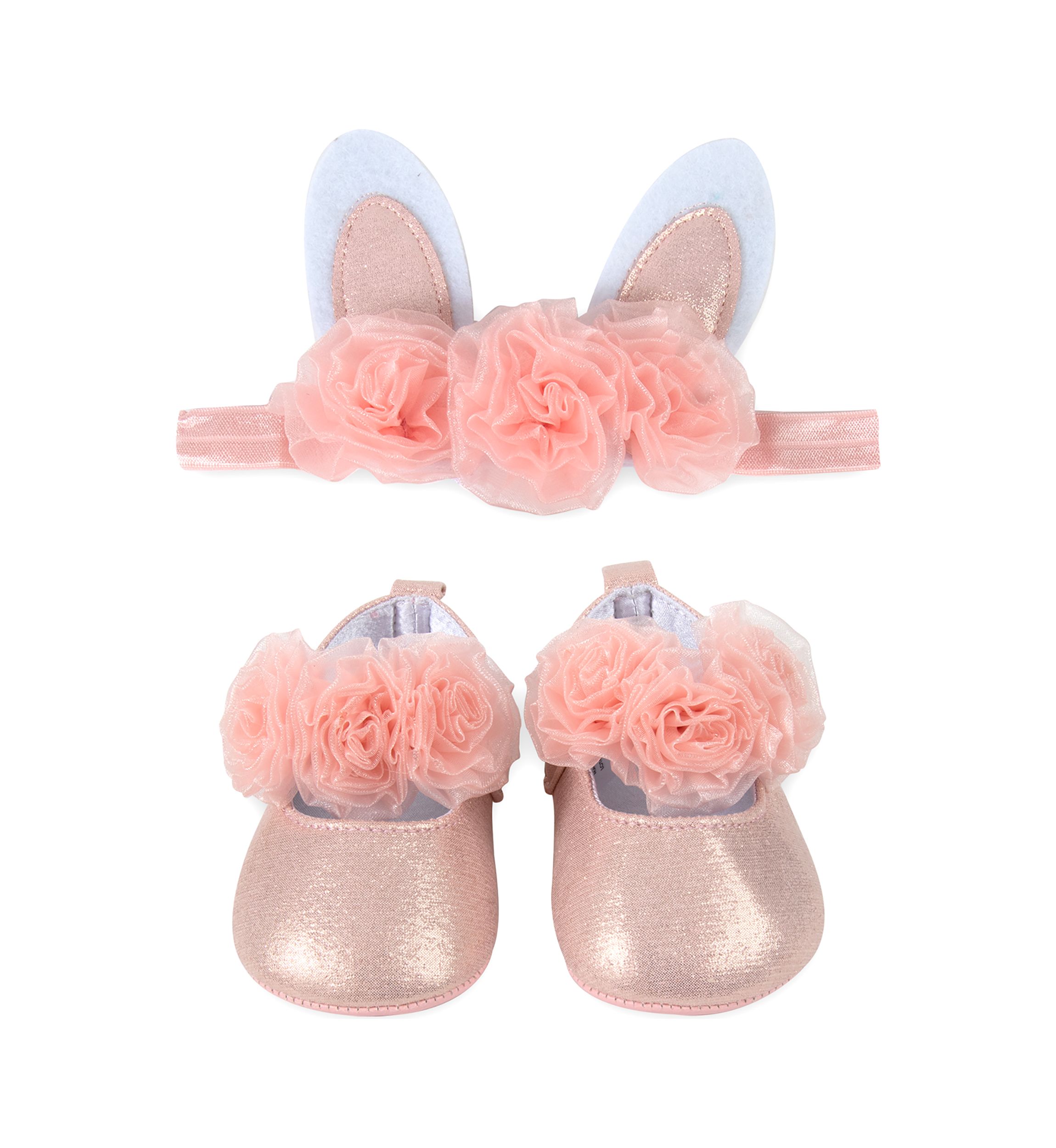 Baby Girls My First Easter Bib Set