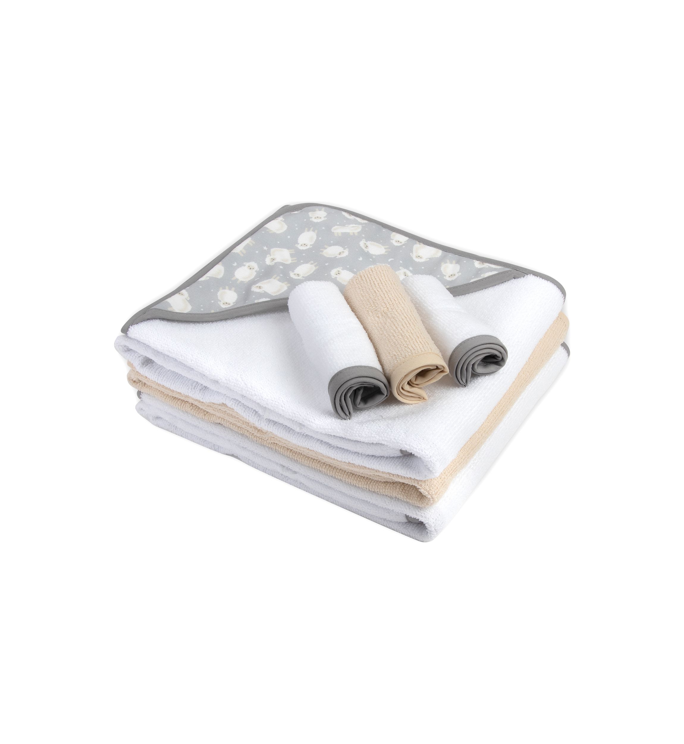 Twill Washcloth - Set of 6