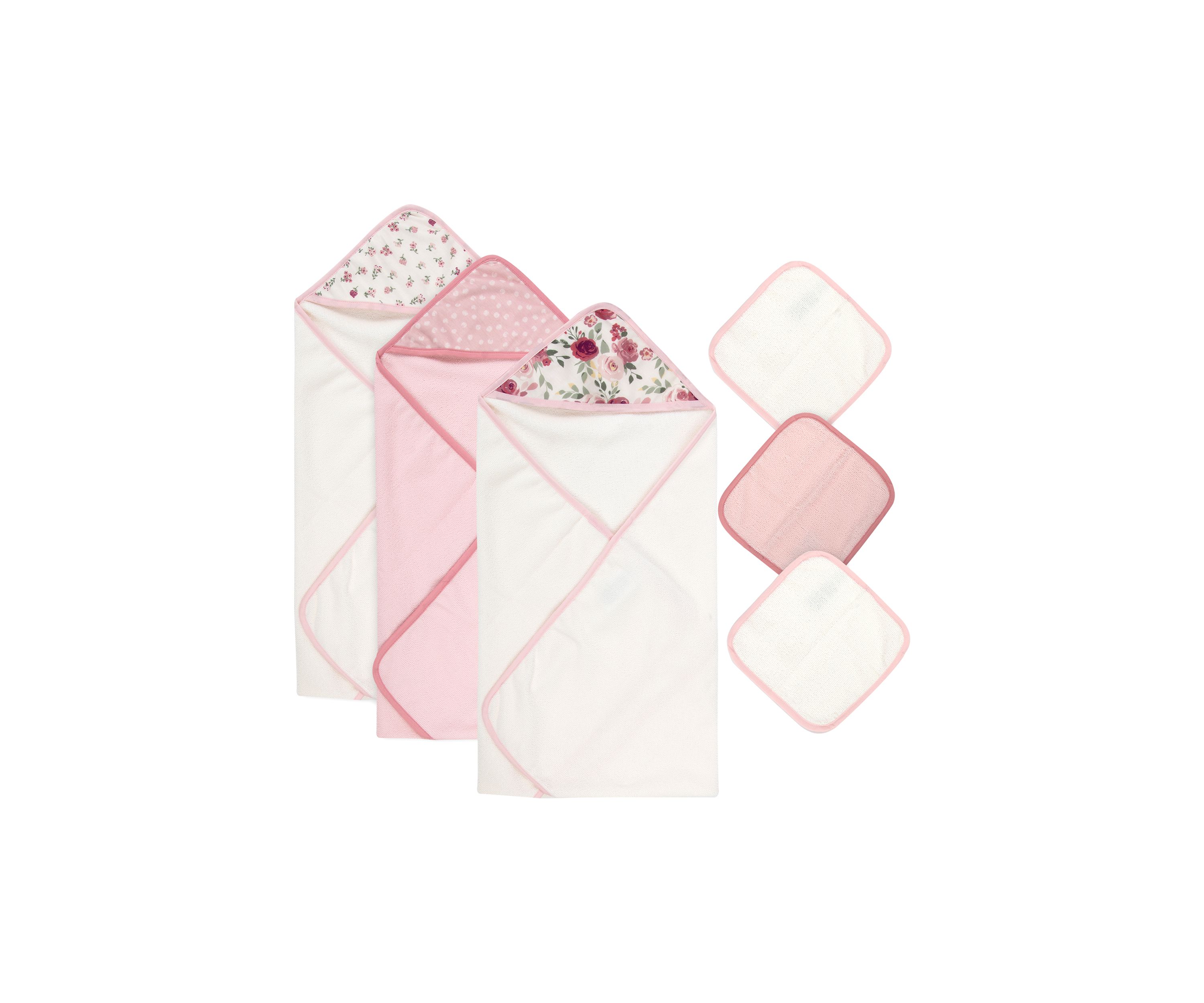 Twill Washcloth - Set of 6