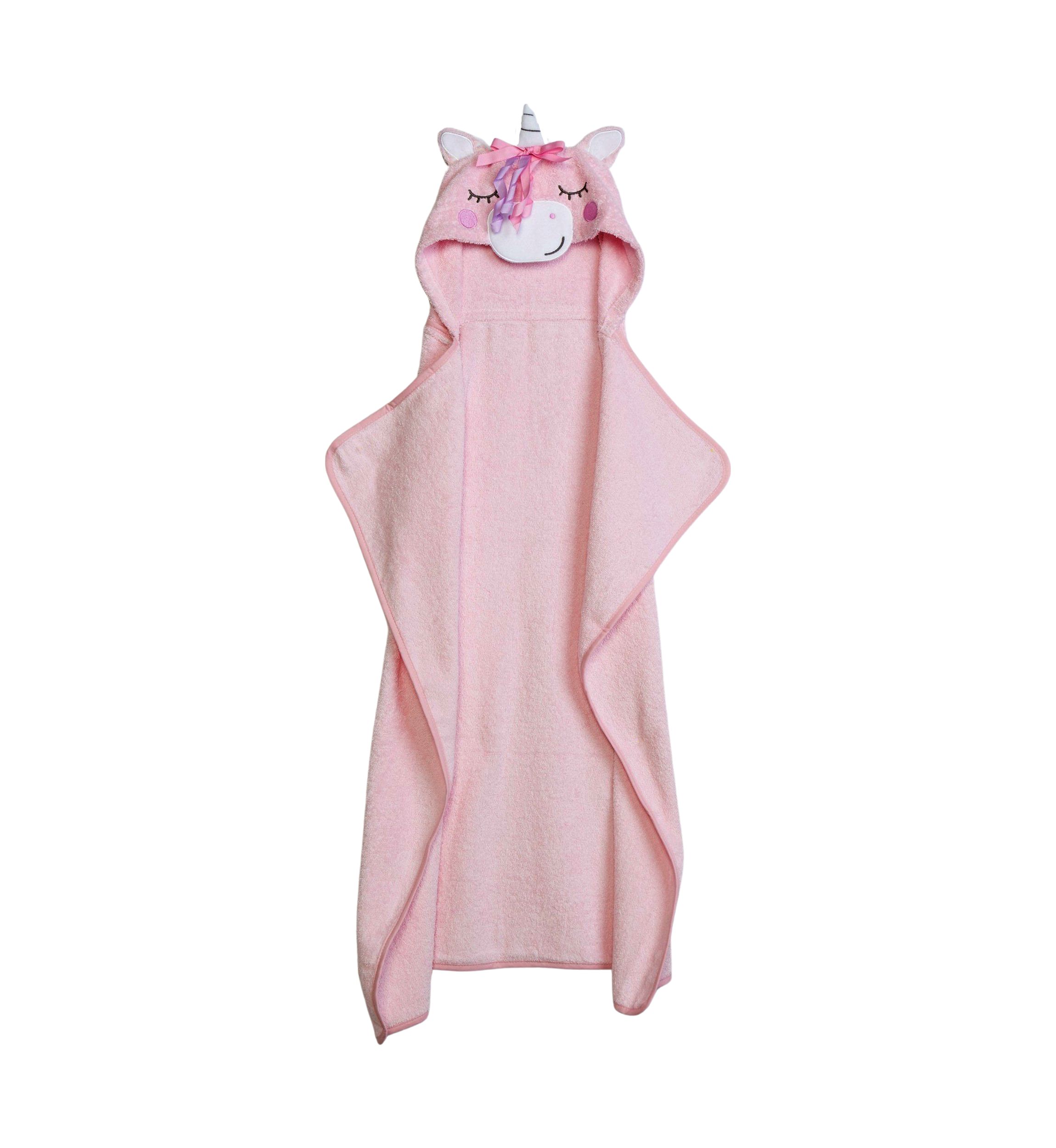 Baby Girls Unicorn Hooded Towel