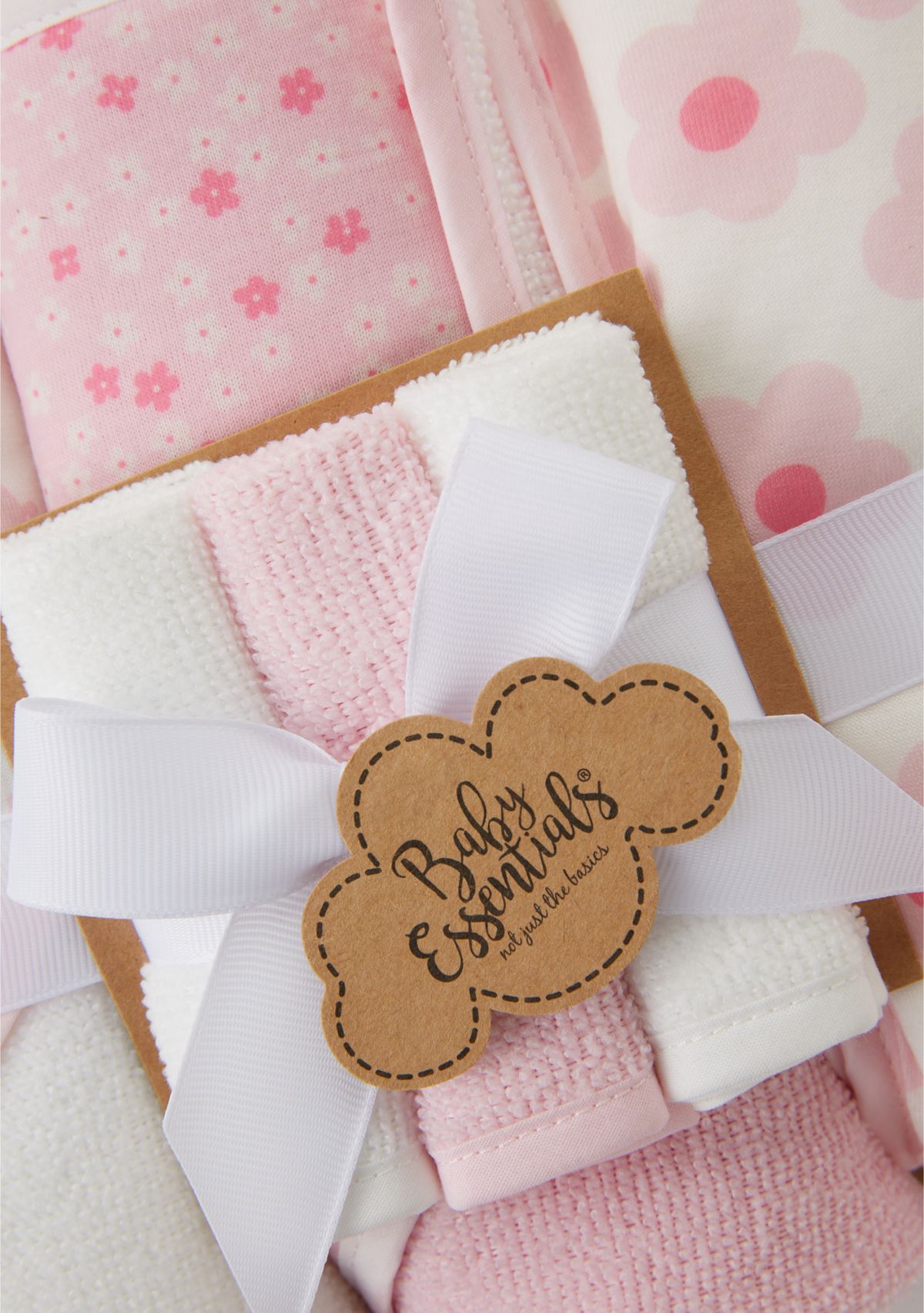 Baby Girls Bath Towel Set