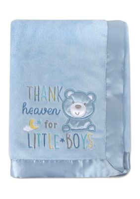 Baby Boys Thank Heaven Blanket