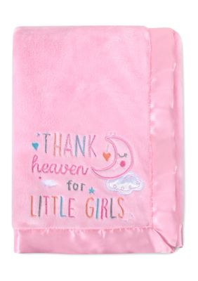 Baby Girls Thank Heaven Blanket