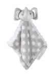Baby Polka Dot Blanket with Elephant 