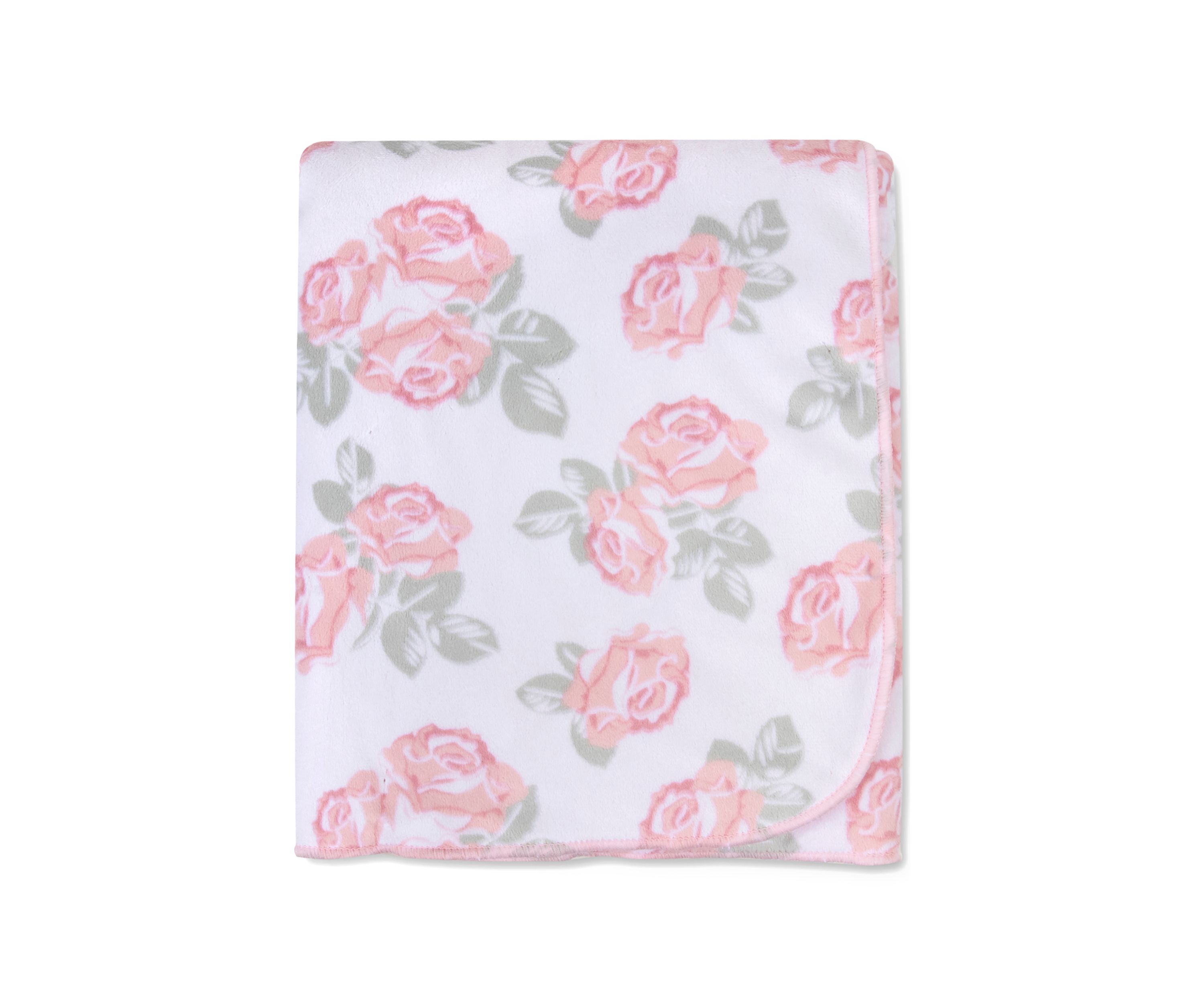 Baby Girls Rose Pink Blanket