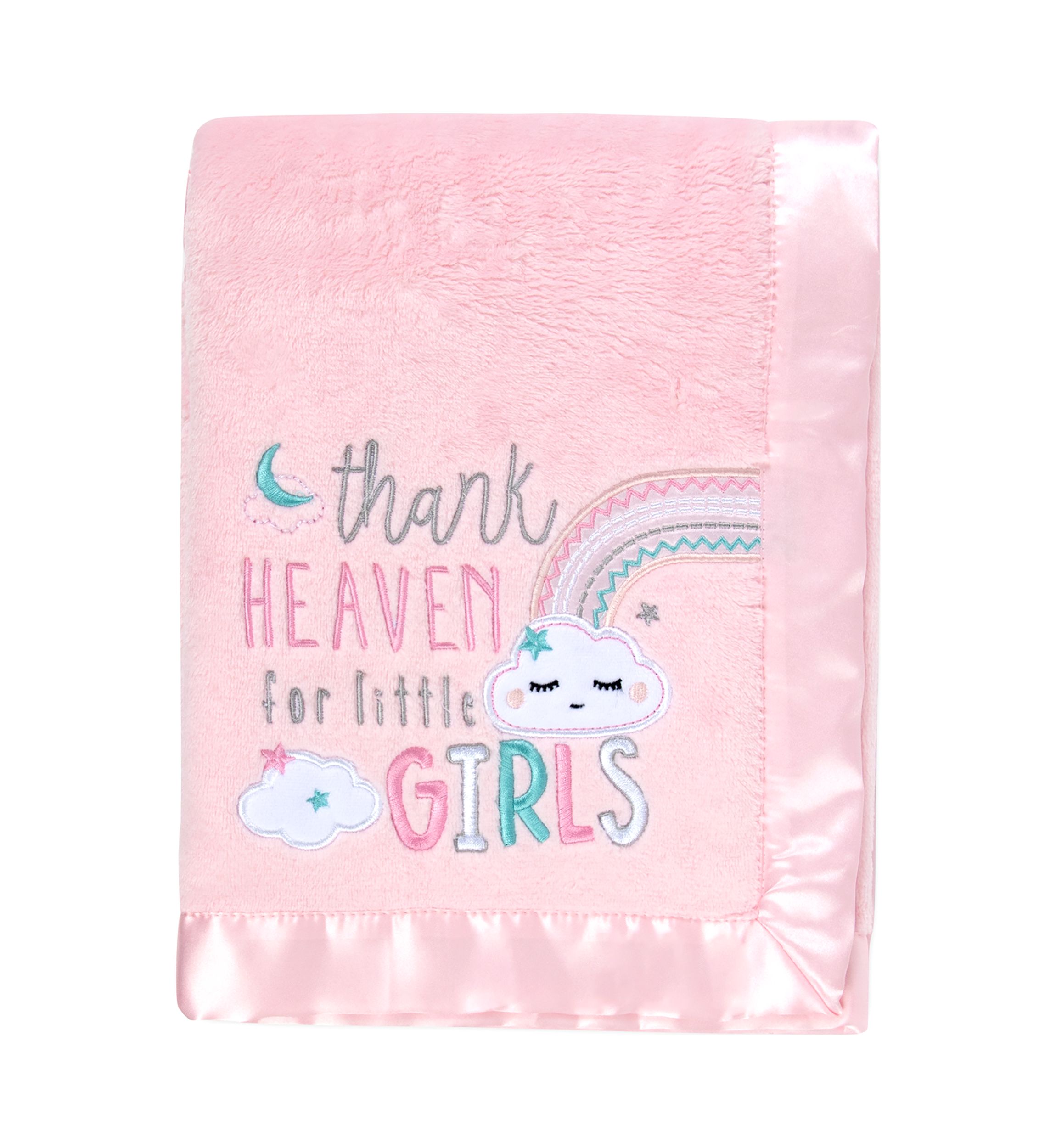 Baby Girls Thank Heaven Blanket