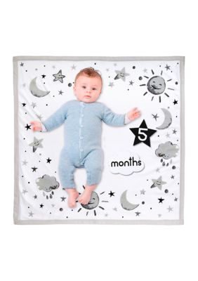 Baby Star Milestone Blanket