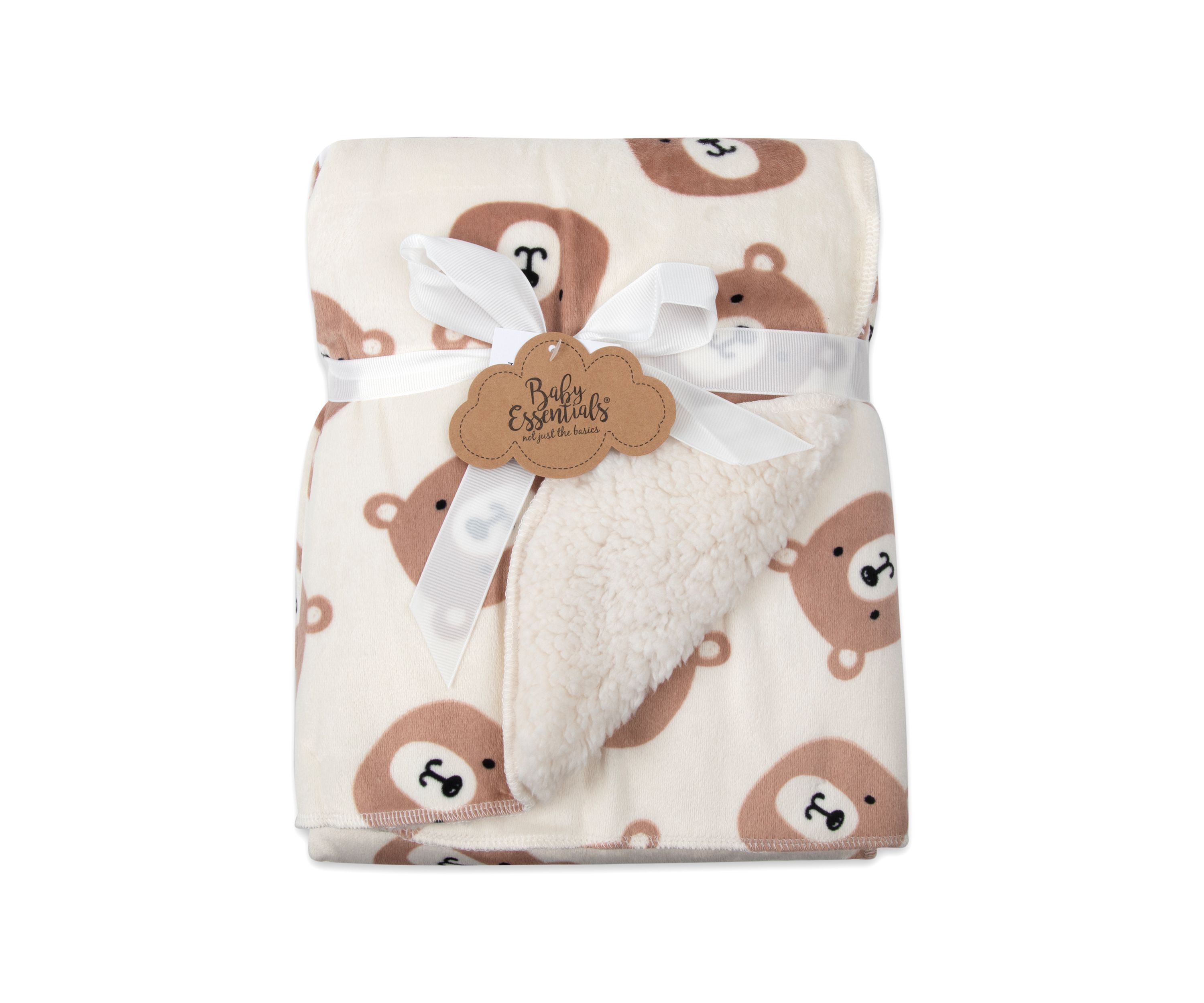 Baby Bear Sherpa Blanket