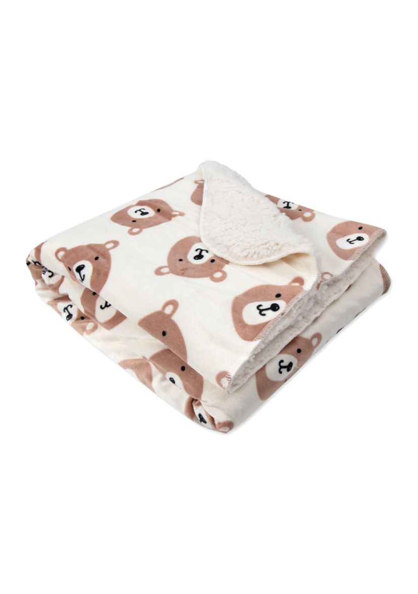 Baby Bear Sherpa Blanket