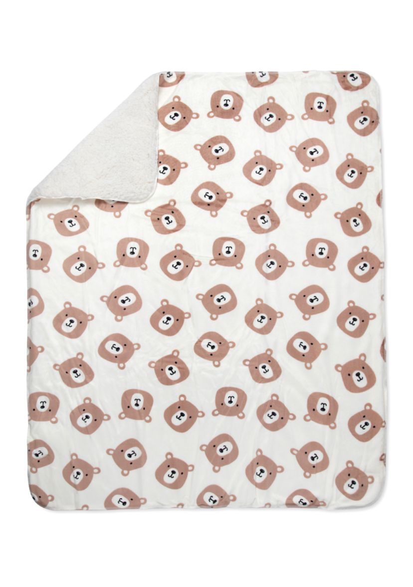 Baby Bear Sherpa Blanket