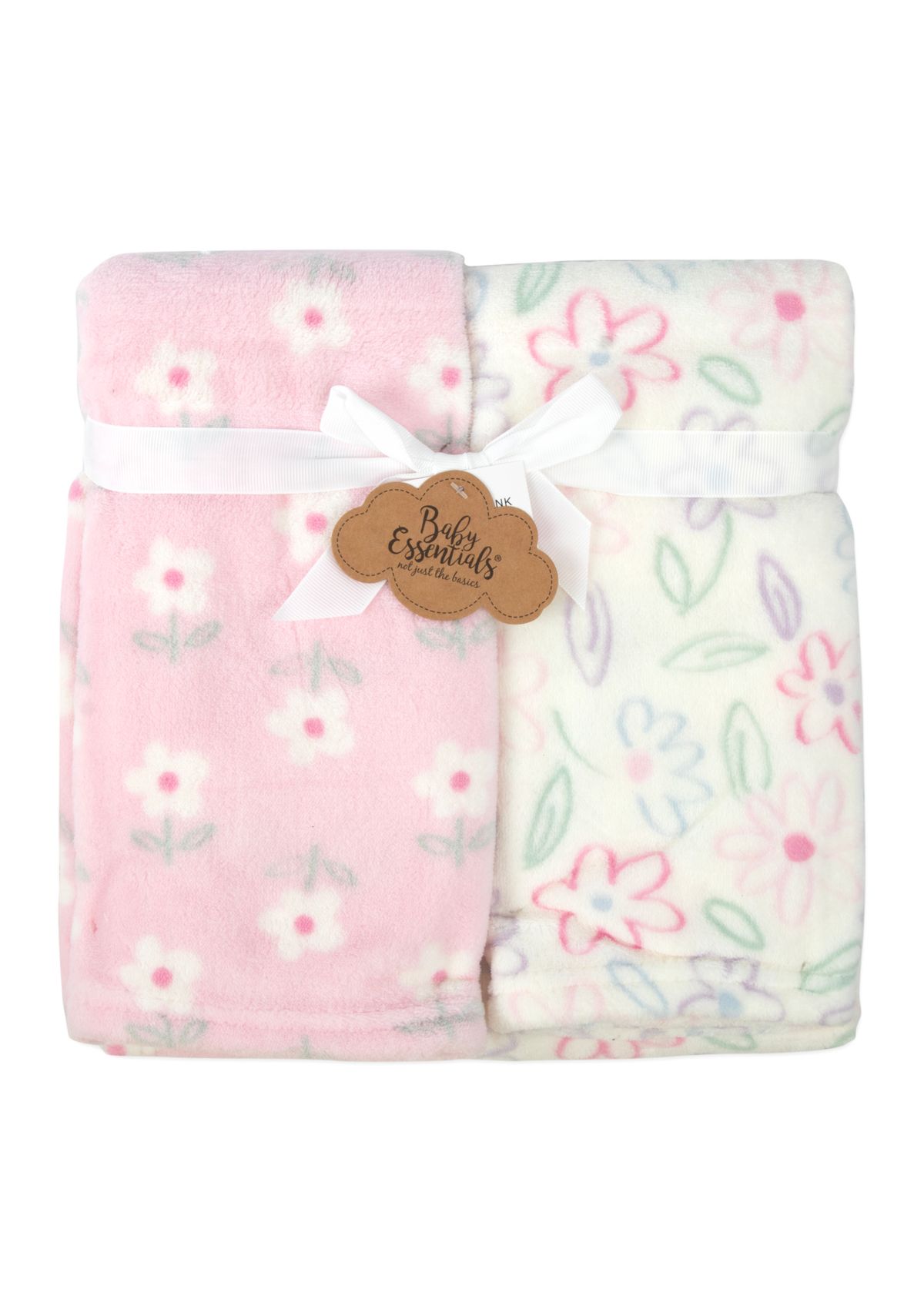 Baby 2-Pack Daisy Blankets
