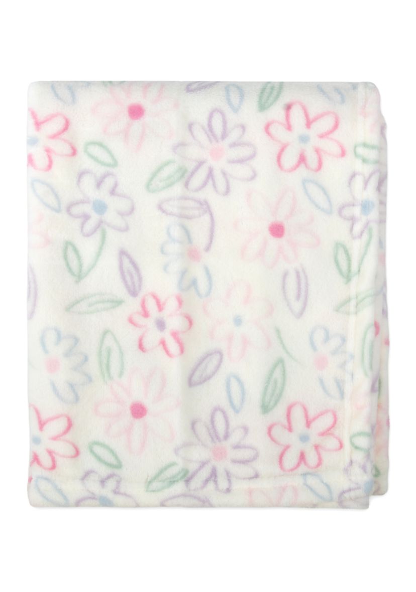 Baby 2-Pack Daisy Blankets