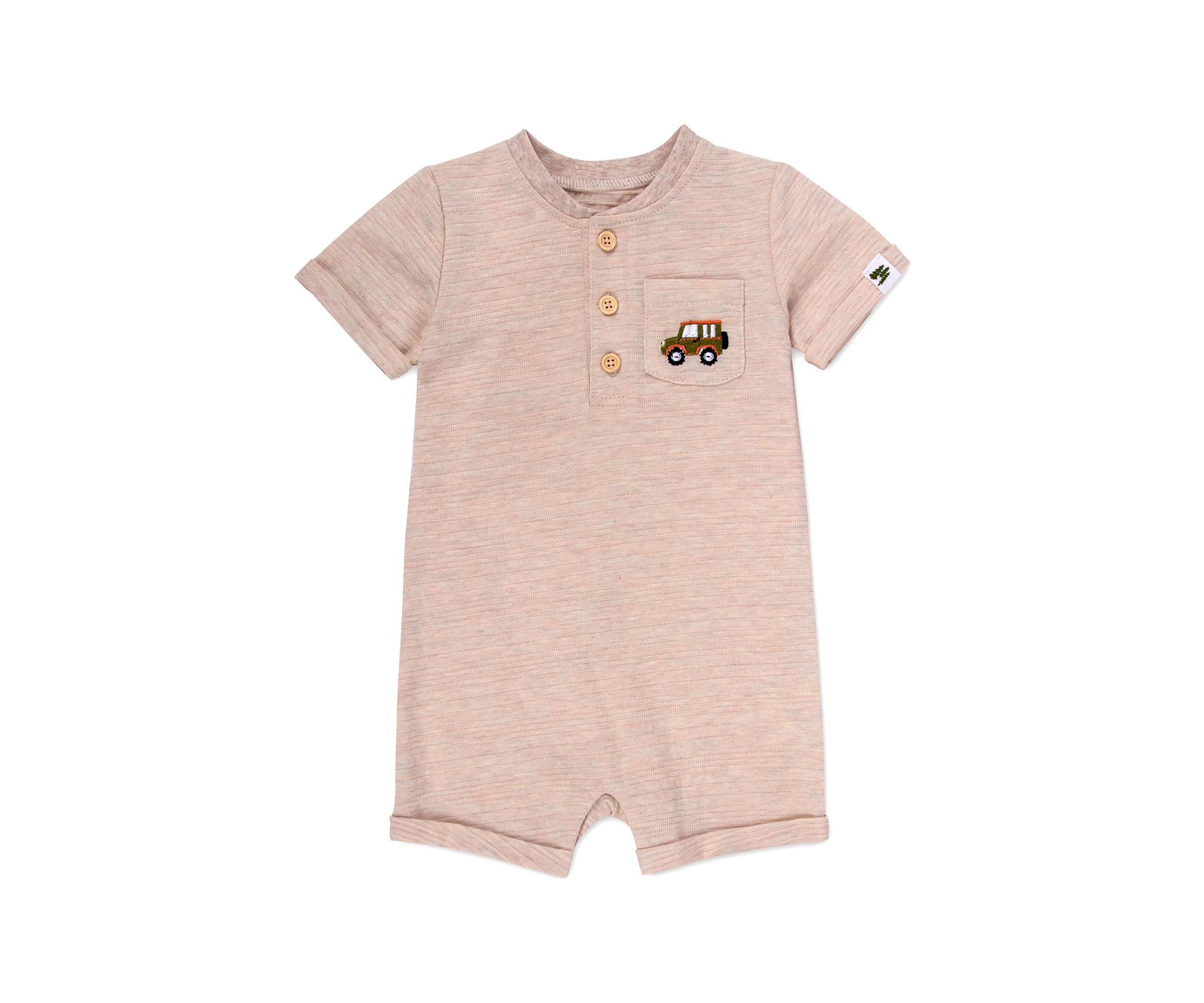Baby Boys Short Sleeve Romper