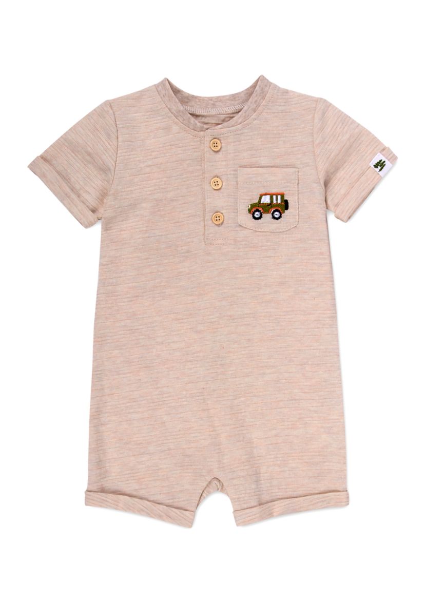 Baby Boys Short Sleeve Romper