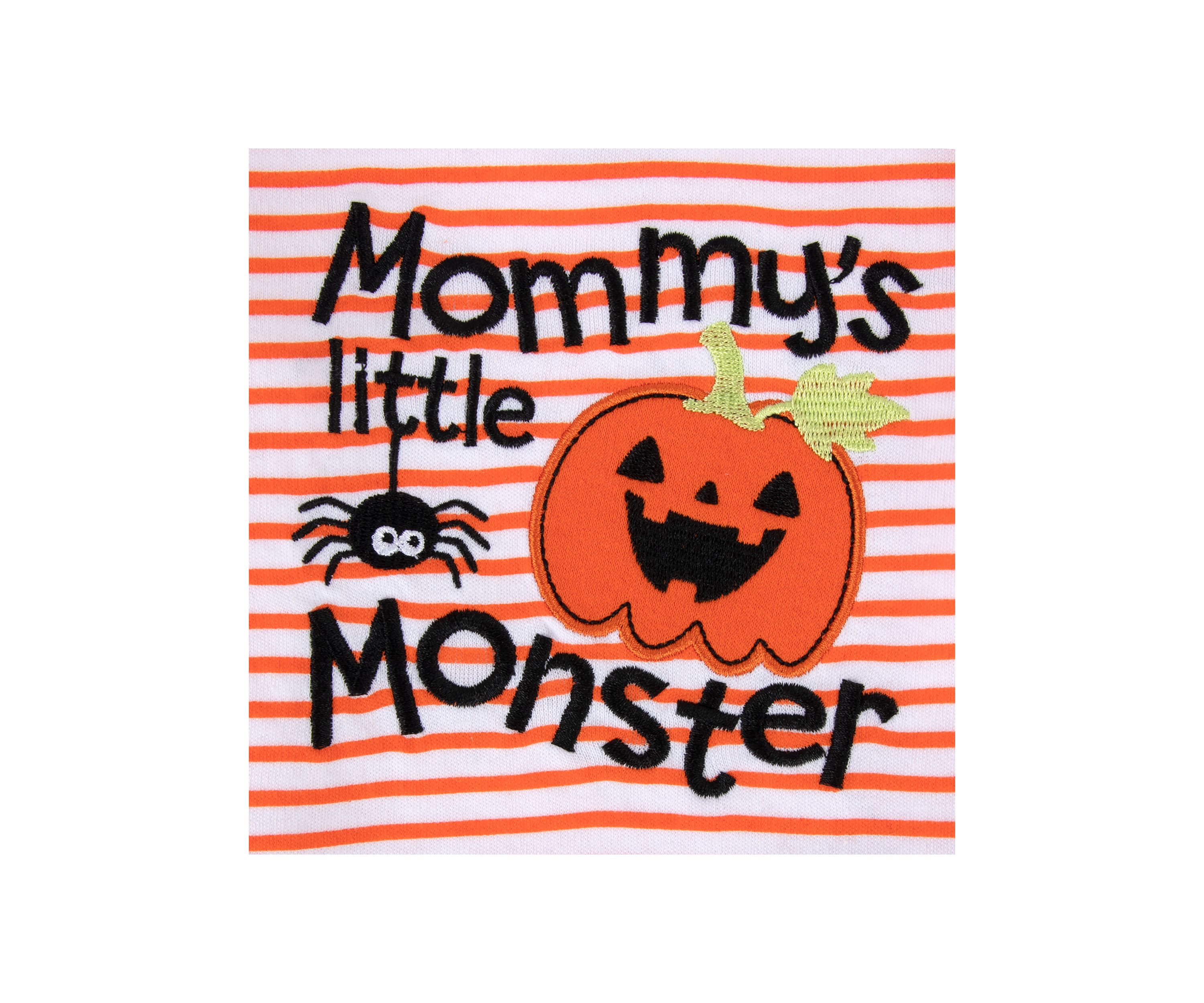 Baby Boys Mommys Little Monster Bodysuit Set
