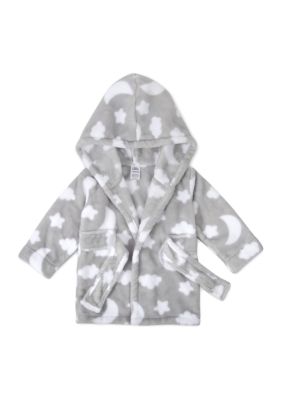 Baby Boys Celestial Printed Robe with Blanket
