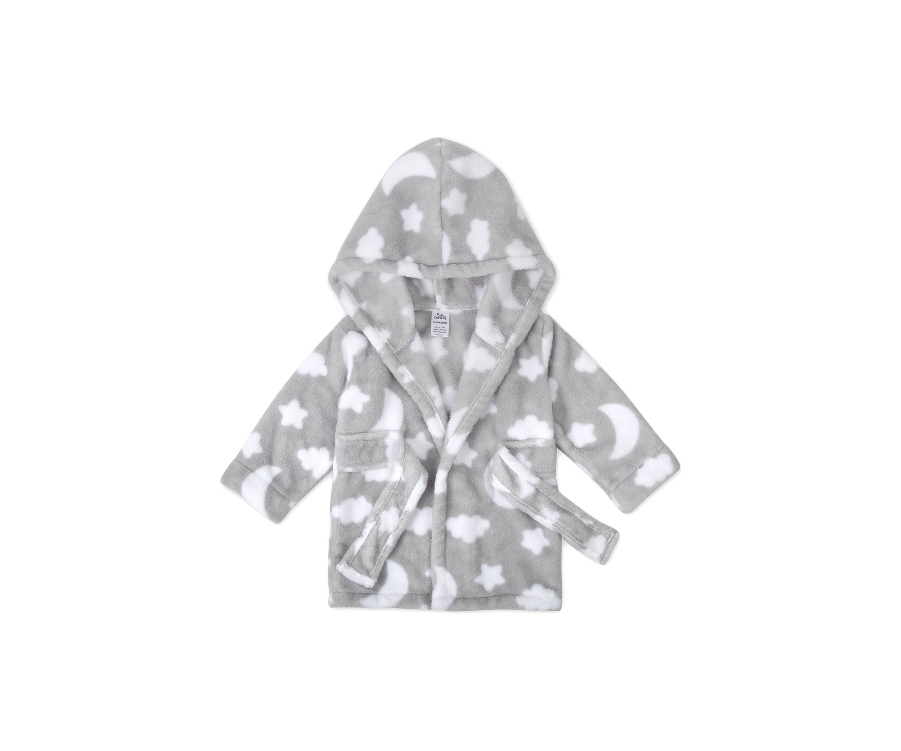 Baby Boys Celestial Printed Robe with Blanket