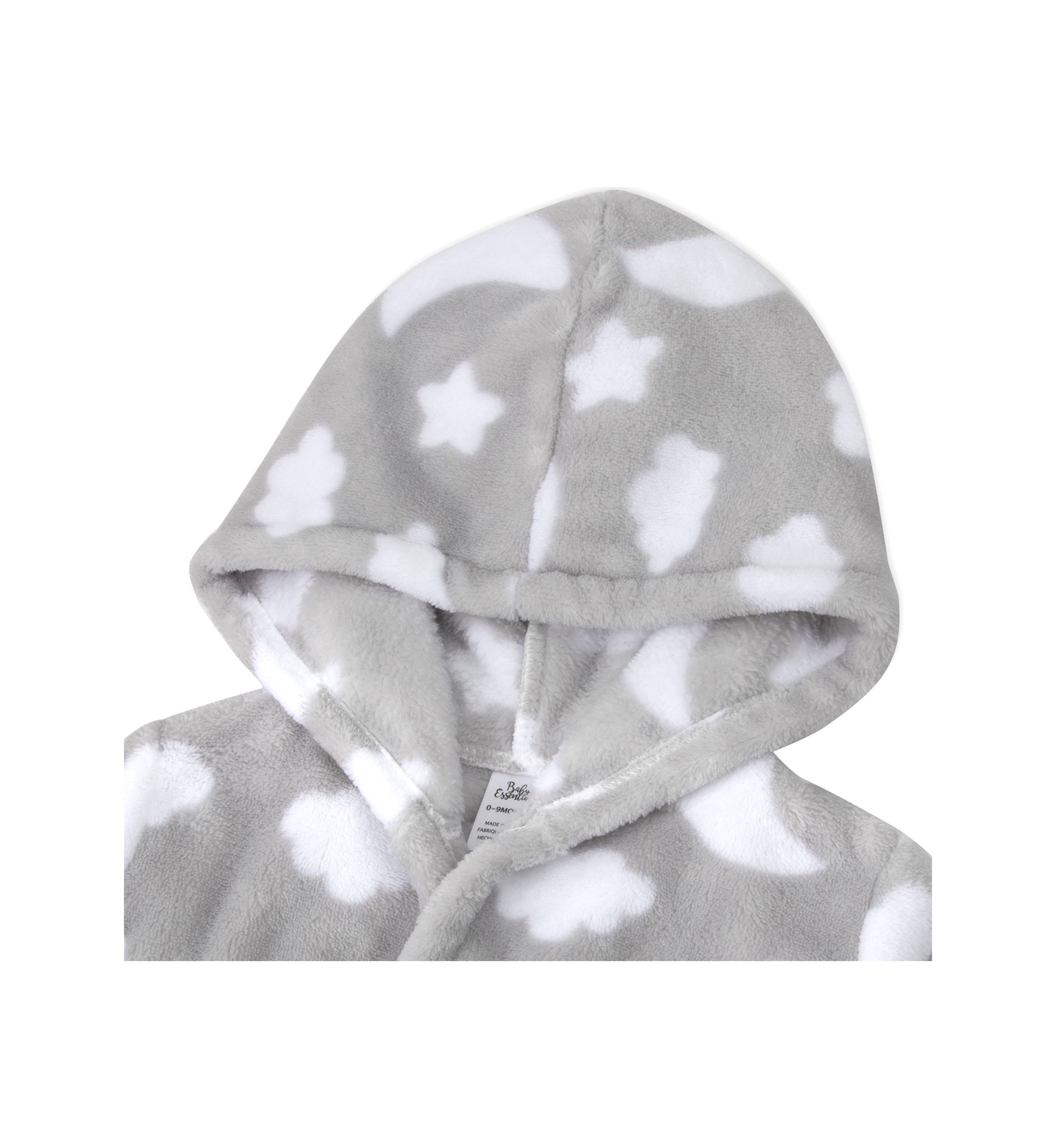 Baby Boys Celestial Printed Robe with Blanket