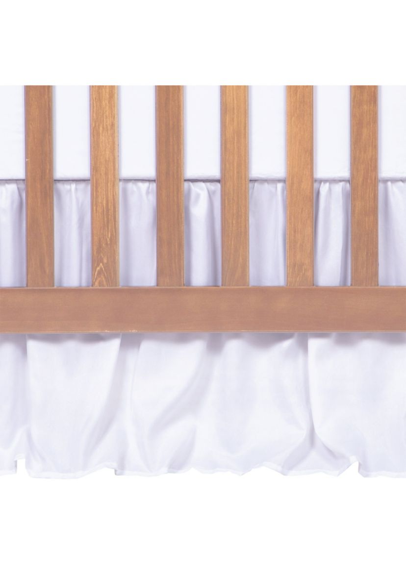 Simply White 3 PC Crib Bedding