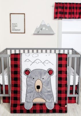 Trend Lab 3 Piece Baby Peak A Bear Crib Bedding Set Belk