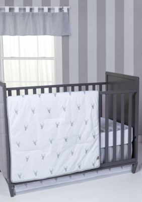 Trend Lab Stag Head Three Piece Crib Bedding Set Belk