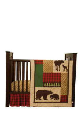 Trend Lab Northwoods 3 Piece Crib Bedding Set Belk