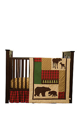 Northwoods 3-Piece Crib Bedding Set