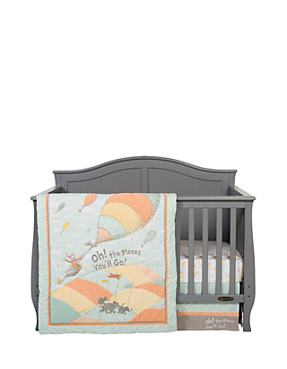 Trend Lab Dr Seuss Oh The Places You, Dr Seuss Baby Crib Bedding Set