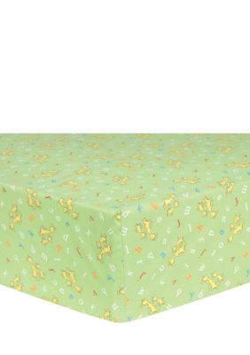 Trend Lab Dr Seuss Abc Characters Fitted Crib Sheet Belk