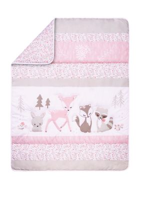 Sammy And Lou Baby Sweet Forest Friends 4 Piece Crib Bedding Set