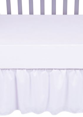 Sammy And Lou Baby White Crib Skirt Belk