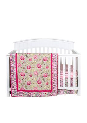 Trend Lab Waverly Jazzberry 3 Piece Crib Bedding Set Belk