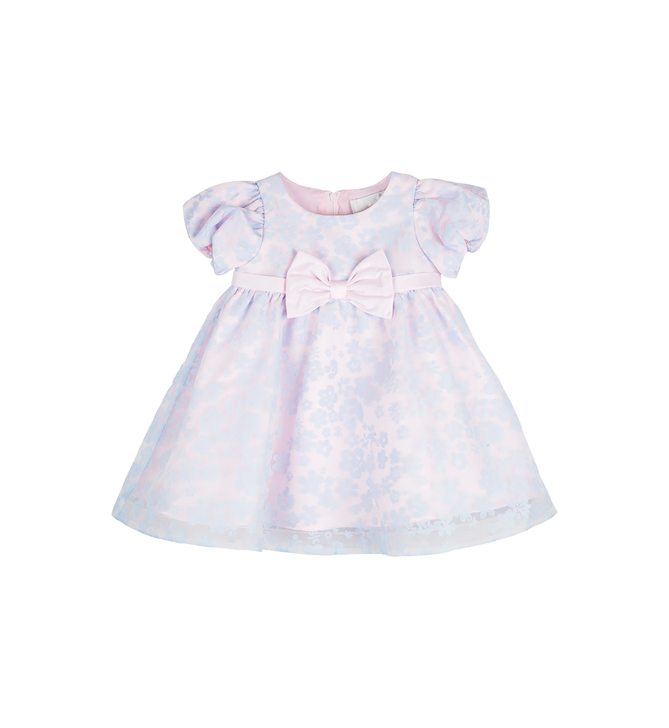 Toddler Girls Floral Printed Organza Dress