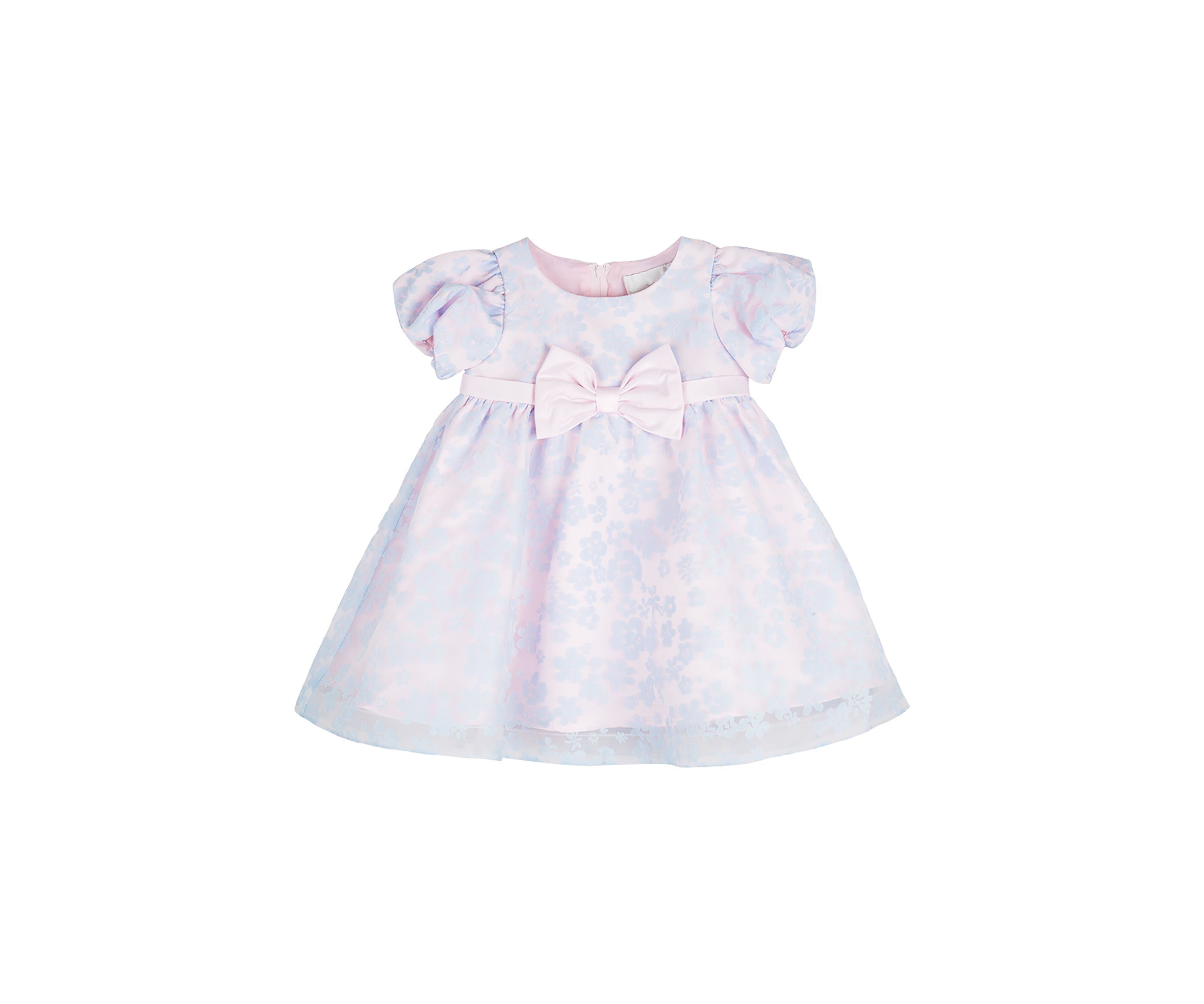 Toddler Girls Floral Printed Organza Dress
