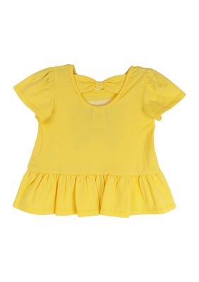 Toddler Girls Knit Appliqué Top